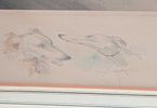 Vintage Louis Icart Double Signed Zest With Remarque. This is approx 24" x 1 1/4" x 31 3/8" and Image - 2