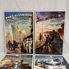 Vintage Style Lonely Dog Series Ivan Clarke Four Poster Set Screen Print Posters. These small Image - 3
