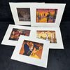 Disney Beauty and the Beast Lithograph Prints Matted New Sealed Set of Five. Set of five Image - 10