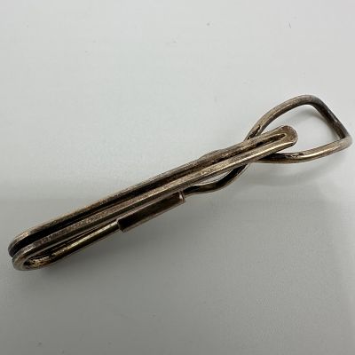 Gorham Sterling Silver Tie Clip Bar. This item is in good pre-owned, previously used/displayed 