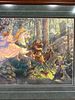 Scott Gustafson The Maiden and the Unicorn Signed and Numbered Greenwich Workshop Print. Framed Image - 3