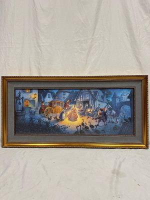 Scott Gustafson Touched by Magic Signed and Numbered Limited Print. Framed limited edition print 