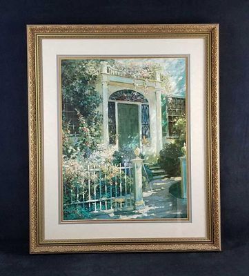 Abbott Fullers Portsmouth Doorway Screen Print Framed. This framed screen print is called 