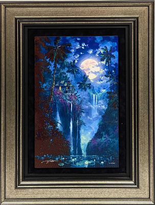 Framed James Coleman Aloha Dreams S&N Caldograph On Wood. Framed James Coleman Aloha Dreams 
