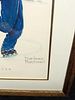 Vintage Framed Norman Rockwell Winter Print. The framed print is approx 17 1/2" x 3/4" x 21 Image - 2