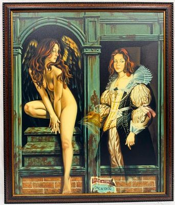Chacun Son Du by Juan Medina LE Giclee on Canvas. Chacun Son Du by Juan Medina S&amp;N Giclee on 