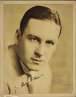 George O'Brien Autographed Publicity Photo. This is approx 7 3/4" x 10" and it weighs 0.02lb. 