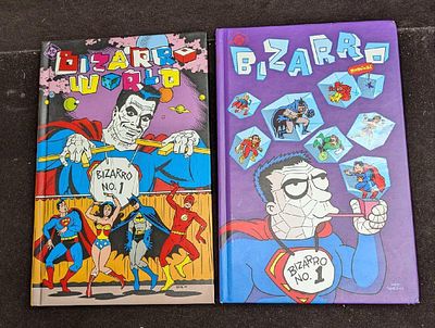 DC Comics Bizzaro Comics And Bizzaro World Hardcover Books. Independent artists and writers 