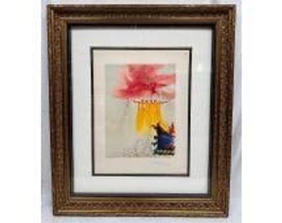 Salvador Dali Les Fees Signed Lithograph. Original signed Salvador Dali lithograph "Les Fees, " 