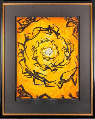 Ekatherina Savtchenko Light Mixed Media Print X1. Ekatherina Savtchenko "Light" Mixed Media 