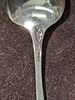 3 Vintage Sterling Silver Floral Spoons. This lot includes: 
(1) Floral Pattern Sterling Silver Image - 6