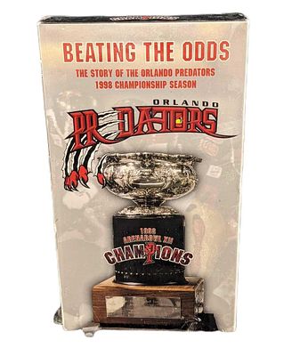 Rare Unopened VHS Beating The Odds Predators Football Documentary. Beating The Odds: The Story 