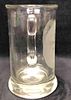 Large Glass Etched Mug With Mickey Finn Show & Cast. This lot conatins a glass mug etched with Image - 3