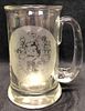 Large Glass Etched Mug With Mickey Finn Show & Cast. This lot conatins a glass mug etched with Image - 4