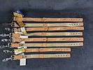 UCF College Football Logo Dog Collars D. Lot contains 8 UCF logo dog collars. Collars are nylon Image - 1