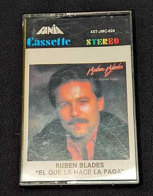 Ruben Blades El Que La Hace La Paga Cassette Tape. This was released by Musica Latina 