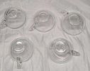 5 Federal Glass Snack Set Cup & Plates A. 5 Federal Glass Snack Set Cup &amp; Plates A. The Image - 11