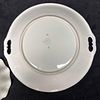 Royal Copenhagen Seagull Porcelain Handled Tray and Scalloped Bowl Set. Lot of two Royal Image - 3