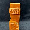 Hand Carved Wooden Figure Tiki Aztec Incan Polynesian Style Design Wood Figure. Hand-carved Image - 6
