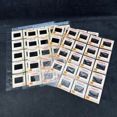 Kodak Kodachrome 35mm Travel and Nature Slide Collection. Collection of vintage Kodak Kodachrome 