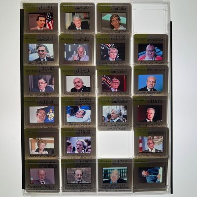 Associated Press Photo Slides Marc Chagall Jimmy Carter Betty Ford Al Davis and Political Figures. 