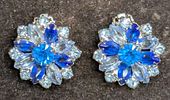 Vintage Gold Silver Tone Unmarked And Barclay Clip On Earrings. This lot includes: 
(1) Set Of Image - 4