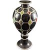 Large 20" Resin Colorful Diamond Design Vase. Is approx 9" x 9" x 20" and it weighs 8lbs. The Image - 3