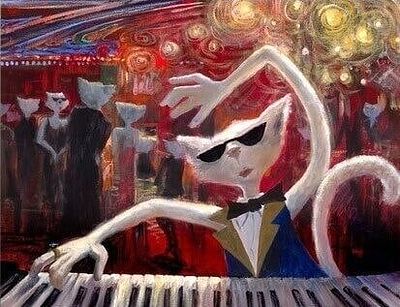 S&N Ivan Clarke "Jazz Tom" Medium Gicl&eacute;e. S&amp;N Ivan Clarke "Jazz Tom" Medium Gicl&eacute;e Signed 