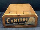 Produce of U.S.A. Camelot California Selected Products Wood Crate. This lot contains a Produce Image - 9