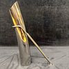 Art Metal Exhaust Pipe Nissan Table Desk Decor Car Artwork. Art Metal Exhaust Pipe Nissan Table Image - 4