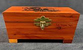 Vintage Boys Treasure Las Vegas Wooden Souvenir Trinket Box. Vintage "Boys Treasure" Las Vegas Image - 2
