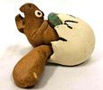 Ceramic Turtle Coming Out Of Egg. This lot contains a Ceramic Turtle Coming Out Of Egg. It is Image - 3