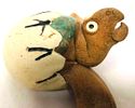 Ceramic Turtle Coming Out Of Egg. This lot contains a Ceramic Turtle Coming Out Of Egg. It is Image - 7