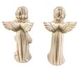 Two Dresden Porcelain Angel Conductors. This lot includes two conductor angels by Dresden Image - 1
