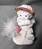 Two Dreamsicles Figurines (1) "Burin Love" (2) "Have a Heart". (1) "Burin love" Fireman Baby Image - 6