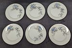 6 Vintage Noritake China 5682 Pattern Salad Plates. Each is approx 8" x 8" x 1" and the total Image - 1