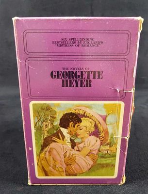 Six Vintage Georgette Heyer Romance Paperback Books. Six Vintage Georgette Heyer Romance 