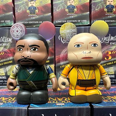 Disney Vinylmation Doctor Strange Eachez Series 29 Figures Mordo and The Ancient One. Collection 