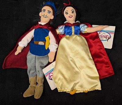 Disney's Snow White and Prince Plush Dolls This is a Snow White and her Prince from the movie 