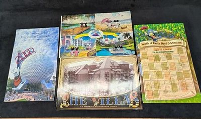 4 Disney Cast Member Exclusive Eyes & Ears Magazines C. 4 Disney Cast Member Exclusive Eyes 