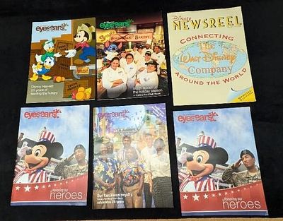 6 Disney Cast Member Exclusive Eyes & Ears Magazines. 6 Disney Cast Member Exclusive Eyes &amp; 