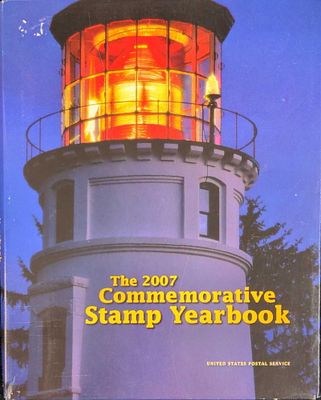 The 2007 Commemorative Stamp Yearbook US Postal Stamps. An official annual features full-color 