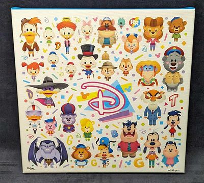 Disney S&N Jerrod Maruyama Afternoon Of Cute Canvas. Disney S&amp;N Jerrod Maruyama Afternoon Of 