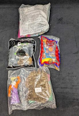 4 Sealed Burger King McDonalds Disney Toy Story Hercules Toys. This lot includes: 
(1) McDonalds 