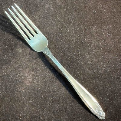 International Prelude Sterling Silver Dinner Fork. First introduced in 1939, Prelude has become 