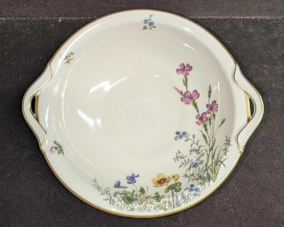Krautheim Wiesengrund Und Bergesh&ouml;hn Serving Bowl With Handles B. Krautheim Wiesengrund Und 