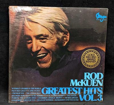 Sealed Rod McKuen Greatest Hits Vol 3 LP. This was released by Stanyan Records in 1972. This 