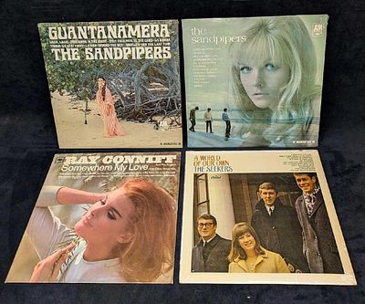 4 Ray Conniff The Seekers & The Sandpipers LPs. 4 Ray Conniff The Seekers &amp; The Sandpipers 