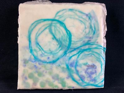 Etta Jean Juge Untitled Encaustic Mixed Media This piece by Etta Jean Juge is an encaustic 