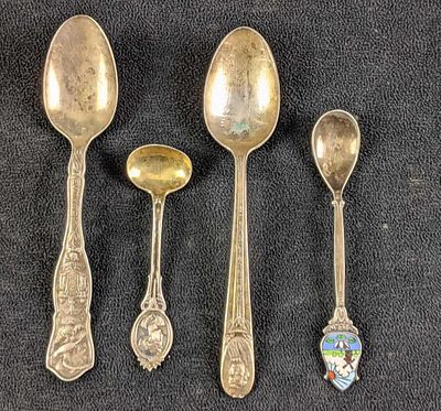 Assorted Vintage Souvenir and Commemorative Spoons. Assorted Souvenir and Commemorative Spoons 